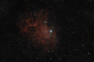 IC405 Flaming Star Nebula adj